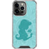 Disney Aladdin Princess Jasmine Silhouette Flower iPhone 15 Pro Clear Case