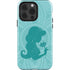 Disney Aladdin Princess Jasmine Silhouette Flower iPhone 15 Pro Impact Case