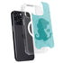 Disney Aladdin Princess Jasmine Silhouette Flower iPhone 14 Pro MagSafe Case