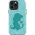 Disney Aladdin Princess Jasmine Silhouette Flower iPhone 15 Pro Max Impact Case