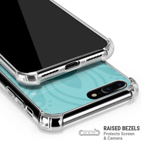 Disney Aladdin Princess Jasmine Silhouette Flower iPhone 7/8 Plus Clear Case