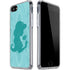 Disney Aladdin Princess Jasmine Silhouette Flower iPhone SE (2nd & 3rd Gen) Clear Case