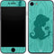 Disney Aladdin Princess Jasmine Silhouette Flower iPhone SE (2nd & 3rd Gen) Skin