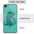 Disney Aladdin Princess Jasmine Silhouette Flower iPhone SE (2nd & 3rd Gen) Skin