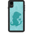 Disney Aladdin Princess Jasmine Silhouette Flower iPhone XR Waterproof Case
