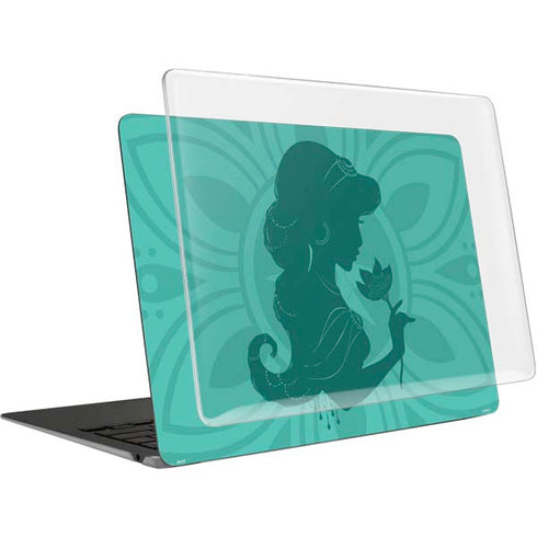 Disney Aladdin Princess Jasmine Silhouette Flower MacBook Air 13in M1 (2021) Case plus Skin