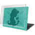 Disney Aladdin Princess Jasmine Silhouette Flower MacBook Pro 13in (2020) Case plus Skin
