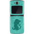 Disney Aladdin Princess Jasmine Silhouette Flower Motorola RAZR Skin