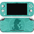 Disney Aladdin Princess Jasmine Silhouette Flower Nintendo Switch Lite Skin
