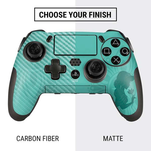 Disney Aladdin Princess Jasmine Silhouette Flower PlayStation Scuf Vantage 2 Controller Skin