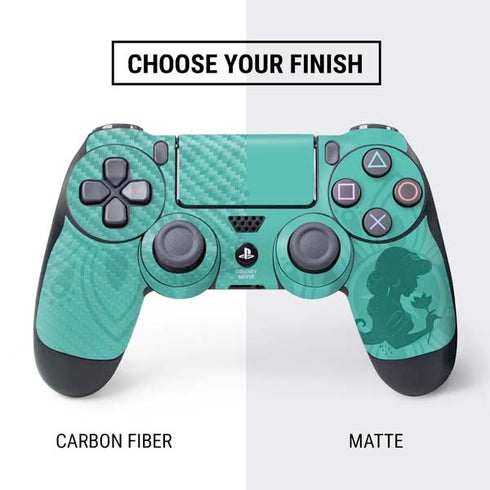 Disney Aladdin Princess Jasmine Silhouette Flower PS4 Controller Skin