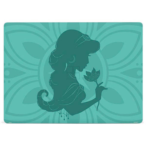 Disney Aladdin Princess Jasmine Silhouette Flower Surface Laptop 3 13.5in Skin
