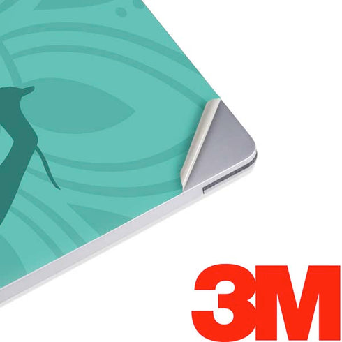 Disney Aladdin Princess Jasmine Silhouette Flower Surface Laptop 3 13.5in Skin