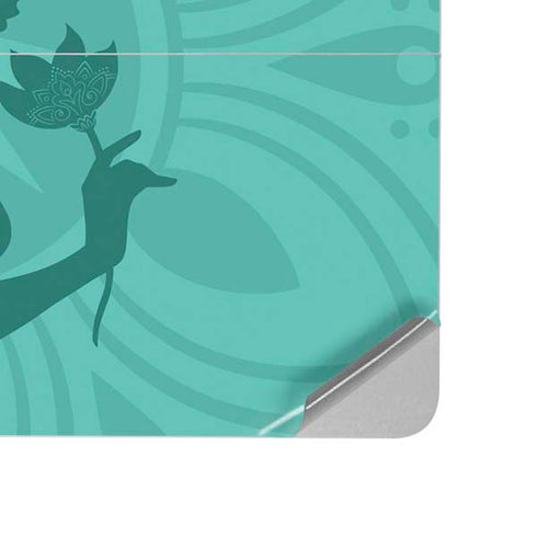 Disney Aladdin Princess Jasmine Silhouette Flower Surface Laptop Studio Skin