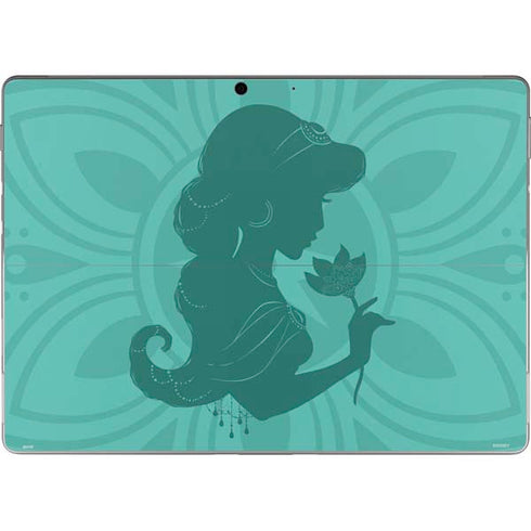 Disney Aladdin Princess Jasmine Silhouette Flower Surface Pro 9 Skin