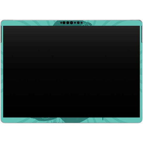 Disney Aladdin Princess Jasmine Silhouette Flower Surface Pro 9 Skin