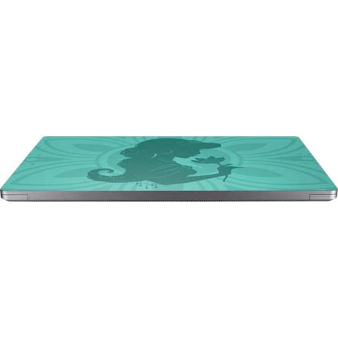 Disney Aladdin Princess Jasmine Silhouette Flower Universal Laptop 13in (10.6 x 7.6in) Skin