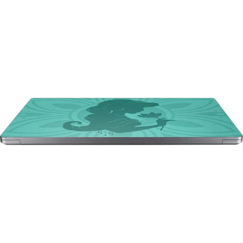 Disney Aladdin Princess Jasmine Silhouette Flower Universal Laptop 16.6in (13.4 x 9.7in) Skin