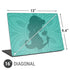 Disney Aladdin Princess Jasmine Silhouette Flower Universal Laptop 16in (13 x 9.4in) Skin