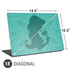 Disney Aladdin Princess Jasmine Silhouette Flower Universal Laptop 18in (14.6 x 10.6in) Skin