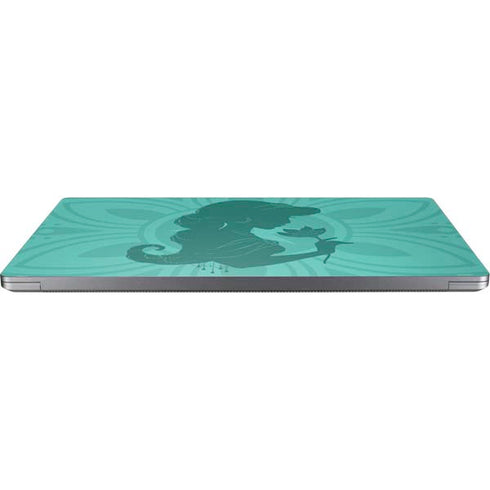Disney Aladdin Princess Jasmine Silhouette Flower Universal Laptop 18in (14.6 x 10.6in) Skin