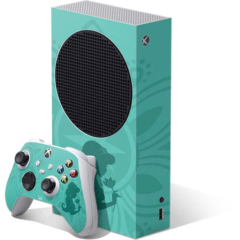 Disney Aladdin Princess Jasmine Silhouette Flower Xbox Series S Bundle Skin