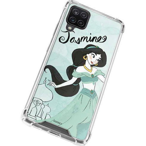 Disney Princess Jasmine Art Galaxy A12 Clear Case
