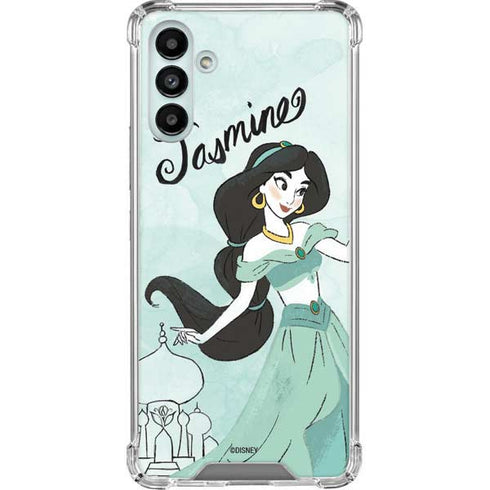 Disney Princess Jasmine Art Galaxy A13 5G Clear Case