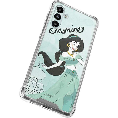 Disney Princess Jasmine Art Galaxy A13 5G Clear Case