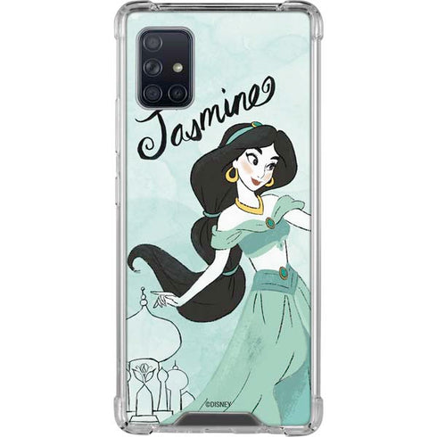 Disney Princess Jasmine Art Galaxy A51 5G Clear Case