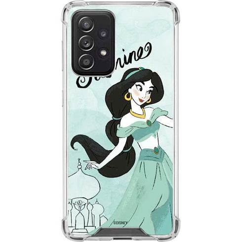Disney Princess Jasmine Art Galaxy A52 5G Clear Case