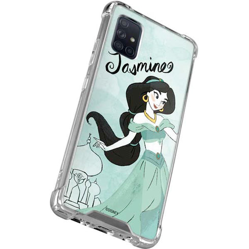 Disney Princess Jasmine Art Galaxy A71 5G Clear Case