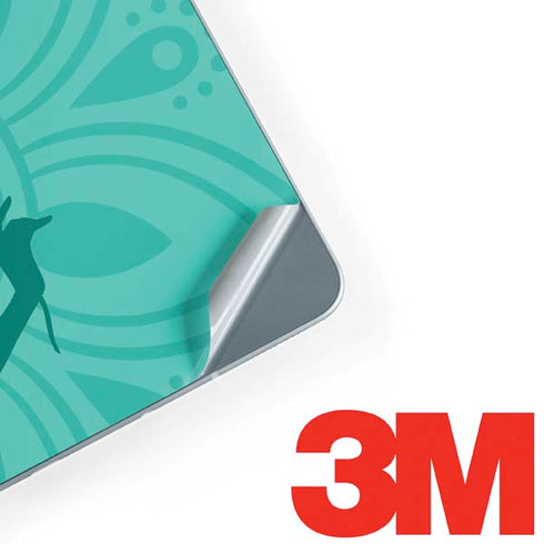 Disney Aladdin Princess Jasmine Silhouette Flower Galaxy Book 12in Skin