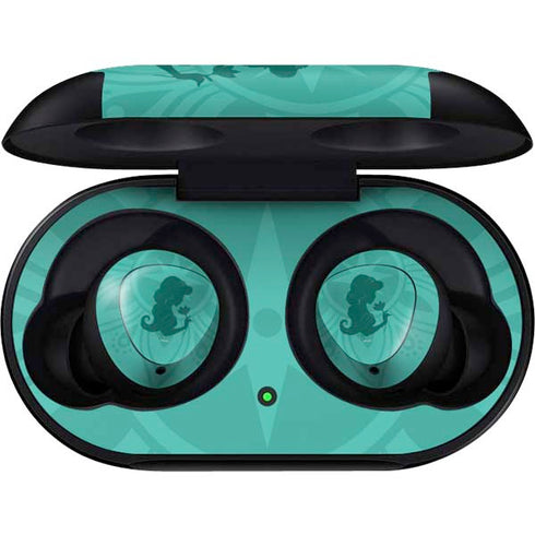 Disney Aladdin Princess Jasmine Silhouette Flower Galaxy Buds Skin