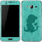 Disney Aladdin Princess Jasmine Silhouette Flower Galaxy J3 Skin