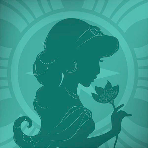 Disney Aladdin Princess Jasmine Silhouette Flower Galaxy Note 8 Skin