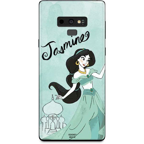 Disney Princess Jasmine Art Galaxy Note 9 Skin