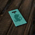 Disney Aladdin Princess Jasmine Silhouette Flower Galaxy Note 9 Skin