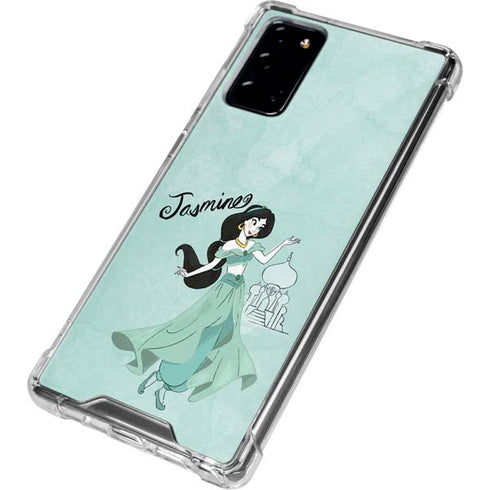 Disney Princess Jasmine Art Galaxy Note20 5G Clear Case