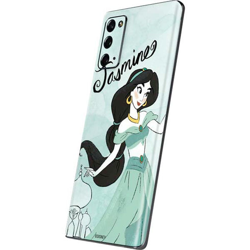 Disney Princess Jasmine Art Galaxy Note20 5G Skin