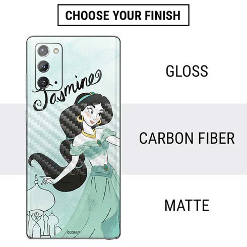 Disney Princess Jasmine Art Galaxy Note20 5G Skin
