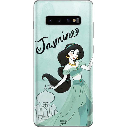 Disney Princess Jasmine Art Galaxy S10 Plus Skin