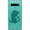 Disney Aladdin Princess Jasmine Silhouette Flower Galaxy S10 Plus Skin