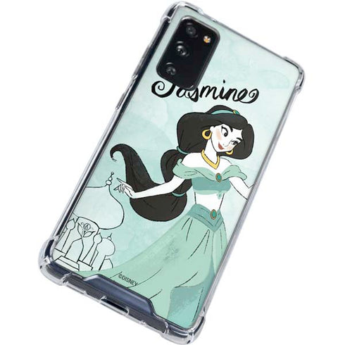 Disney Princess Jasmine Art Galaxy S20 FE Clear Case