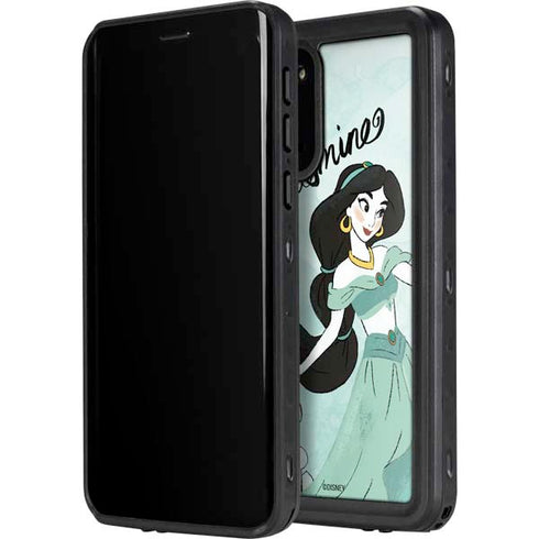 Disney Princess Jasmine Art Galaxy S20 Plus Waterproof Case