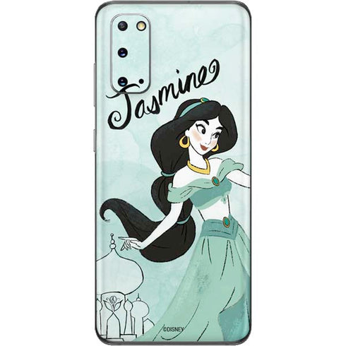 Disney Princess Jasmine Art Galaxy S20 Skin