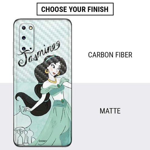 Disney Princess Jasmine Art Galaxy S20 Skin