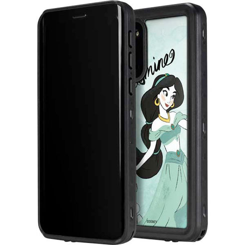 Disney Princess Jasmine Art Galaxy S20 Waterproof Case