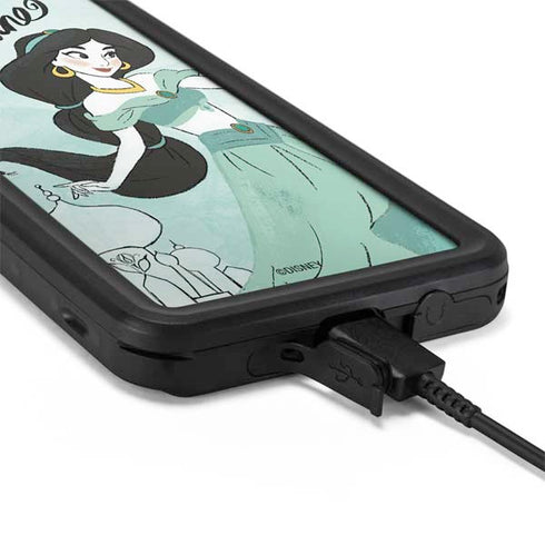Disney Princess Jasmine Art Galaxy S20 Waterproof Case