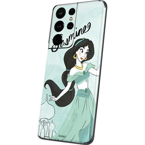 Disney Princess Jasmine Art Galaxy S21 Ultra 5G Skin